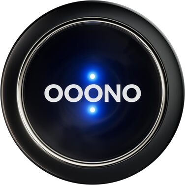 OOONO CO-DRIVER NO1: Попереджає про радари та небезпеки на дорозі в реальному часі, автоматичне увімкнення через Bluetooth зі смартфоном, дані Blitzer.de