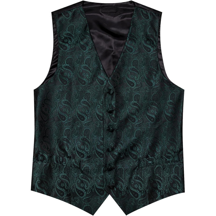 Костюмний жилет Barry.Wang з паєтками, краватка, метелик, комплект з 8 предметів для весілля, зелений жаккард