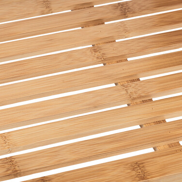 Relaxdays Bamboo Storage Cabinet