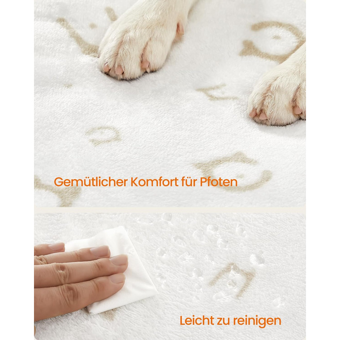 Підстилка для собак Feandrea, 2 шт., водонепроникна, XL (122 x 91 см), антиковзка, для собак, котів, кроликів