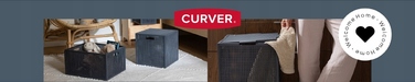 Кошик для білизни Curver, підлоговий, 60 л, сірий