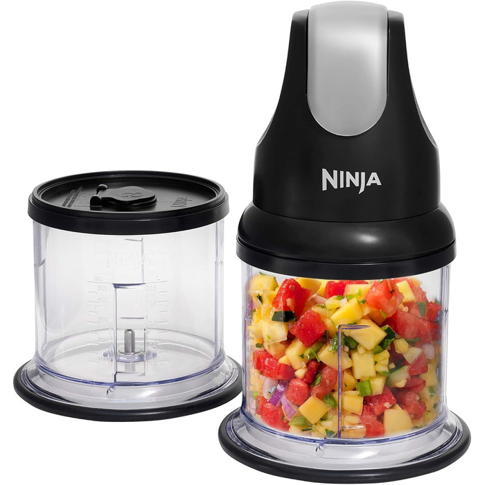 Ninja Зерцінодробарка професійна, чорна, 200 Вт, складна
