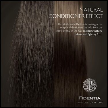 Щітка для нанесення волосся Fidentia | Пневматична щітка для нанесення волосся, перук та накладних волосся | Зроблено в Німеччині