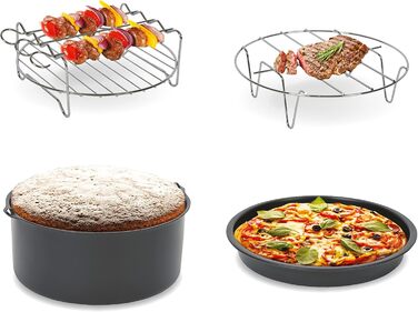 Аерофритюрниця Tefal Easy Fry Deluxe XL EY401D, 1500 Вт, 4,2 л, 8 програм, цифровий дисплей, енергозберігаюча, без олії, нержавіюча сталь