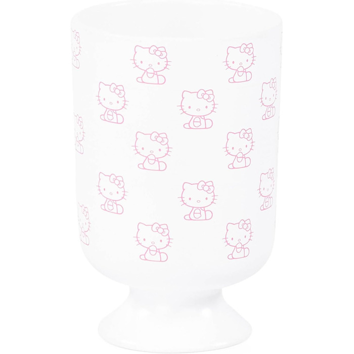 Jay Franco Hello Kitty Toothbrush Holder, Resin, Pink
