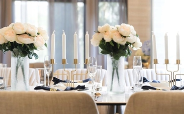 Набір золотих столових приборів зі сталі (24 предмети) — елегантний подарунок до свят