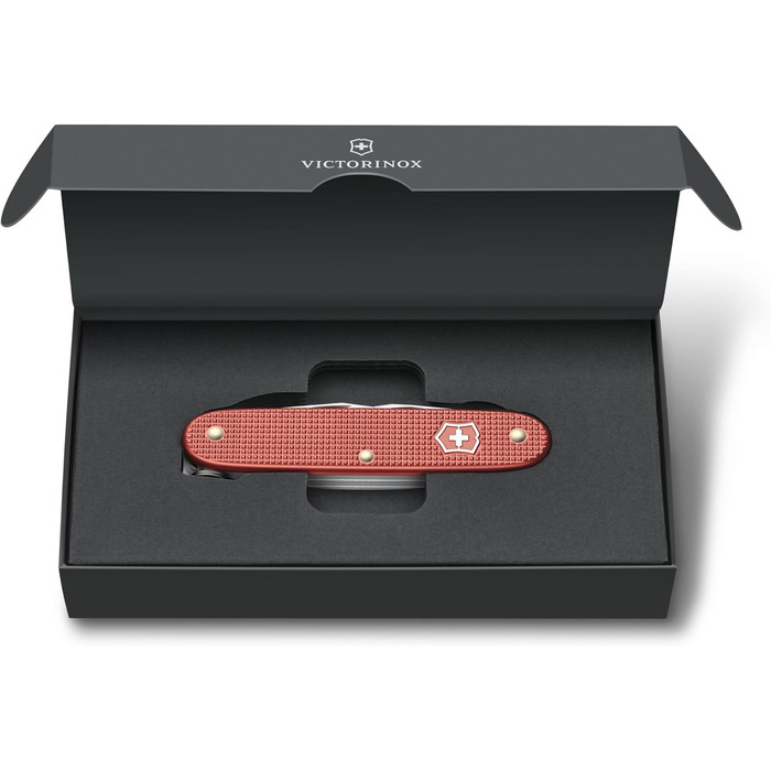 Мультитул Victorinox Pioneer X Alox Limited Edition 2025 - Швейцарський ніж, 9 функцій, червоний