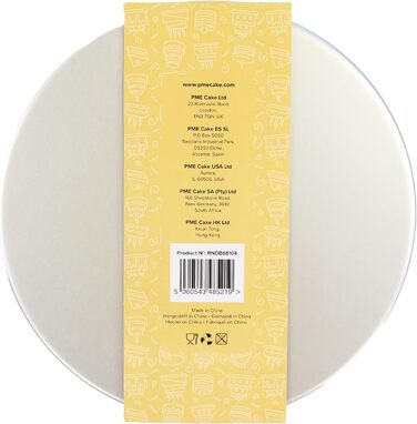 Форми для випічки PME, набір 3 шт, діаметр 15, 20, 25 см, глибина 10 см, сріблясті