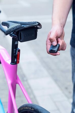 ABUS Alarmbox RC — універсальна сигналізація для велосипеда, електросамоката та мотоцикла з дистанційним керуванням