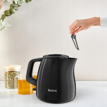 Електричний чайник Tefal KO153810, 2400 Вт, 0,8 л, чорний