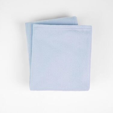 Плед DREAMSCENE з флісу, теплий, м'який, 120 x 150 см, блакитний