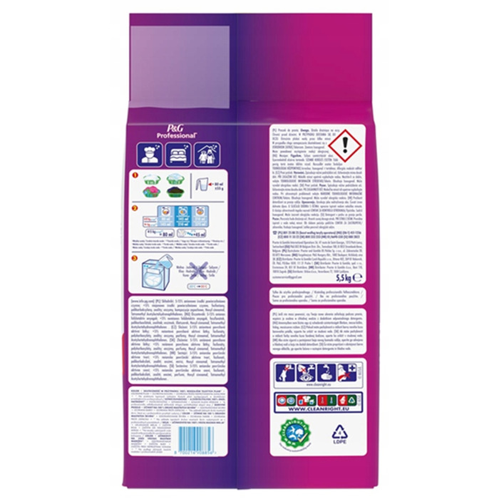 Пральний порошок Ariel Professional Color, 5,5 кг (на 100 прань)