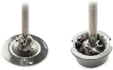 PEUGEOT Bistro Pepper/Salt Mill Set, Classic Grind Setting, Height: 10 cm, Wood, Natural/Black, 2/22594