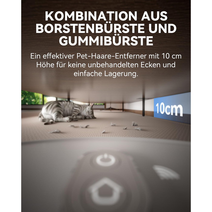 Робот-пилосос Tesvor S8MAX 3-в-1 з функцією миття підлоги, 8000Pa, LiDAR-навігація, 240 хвилин роботи, керування через додаток/Alexa, самостійна вивантаження сміття, 2.5L, для великих приміщень та домогосподарств з тваринами