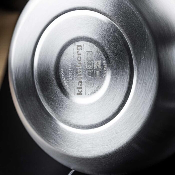 Чайник сталевий 2.5L Induktion (сріблястий)