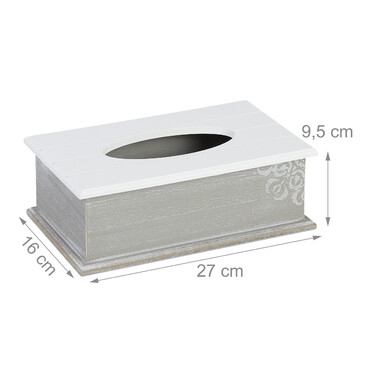Relaxdays Tissue Box with Lid