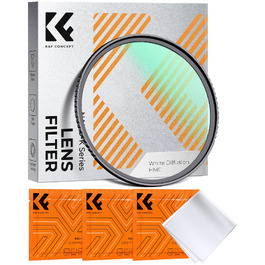 Дифузійний фільтр K&F Concept 49mm Mist Filter для ефекту туману (Nano-Klear, FE305) для пейзажної та портретної фотографії