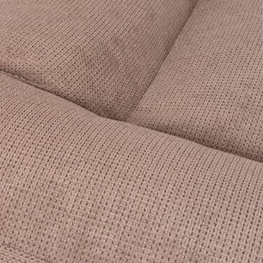 Ортопедичне ліжко для собак Knuffelwuff Sofia з м'якого велюру, 120x100 см, бежеве. Знімний, пральний чохол. Підходить для великих, середніх та маленьких собак. Розміри: 120 x 100 x 17 см