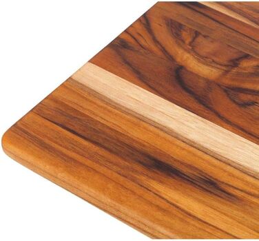 Teak Haus Cutting Board 35x24x1.4cm, Wood, Brown, 35 x 24 x 1.4 cm 35 x 24 x 1.4 cm Brown