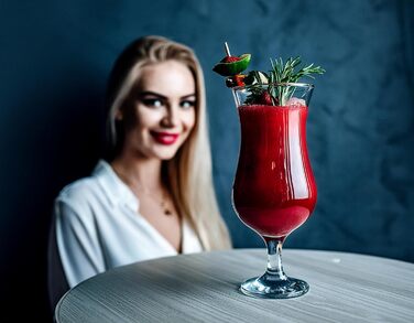 Набір склянок Krosno для коктейлів та напоїв (6 шт, 420мл)