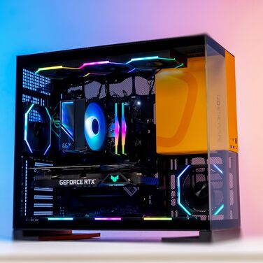 Система водяного охолодження CPU TZMRIT KF420 DGT ARGB з дисплеєм температури, сумісна з Intel LGA 1700/1200/115X/1851/1366/2011 та AMD AM4/AM5 (чорний) KF420BK