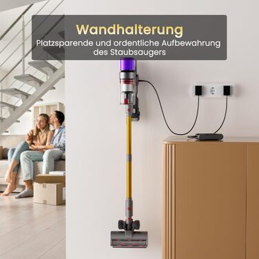 Бездротовий пилосос X7 55Kpa/600W/80Min з LED-дисплеєм, акумуляторний, самостійно заряджається, з антизаплутувальною щіткою, автоматичний режим для килимів, шерсті тварин та твердих поверхонь, золотий