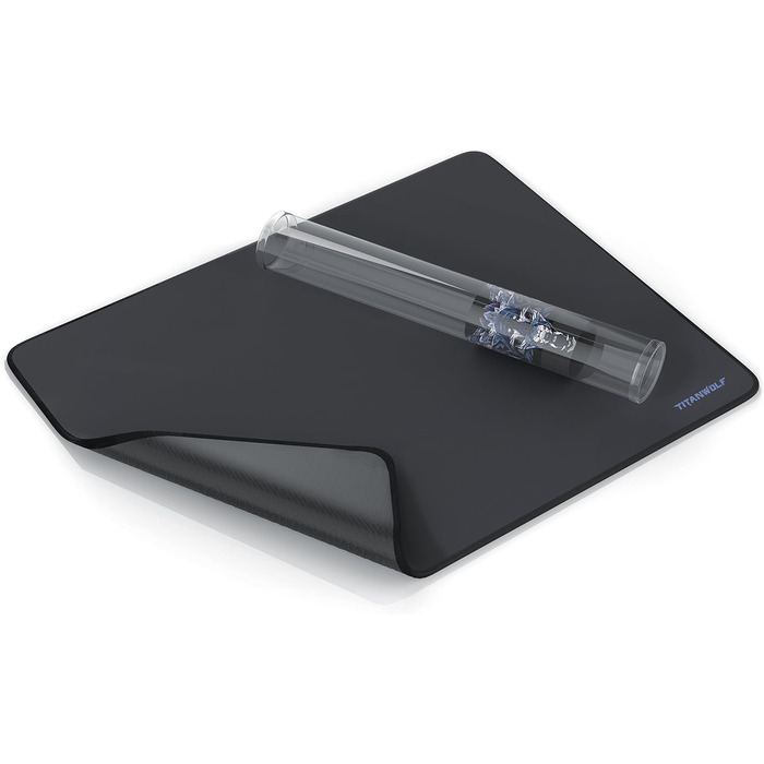 Килимок для миші TITANWOLF XXL Speed - 900 x 400 мм - великий розмір з мотивом TITANWOLF. Покращує точність та швидкість, антиковзаюча поверхня, зносостійкий.