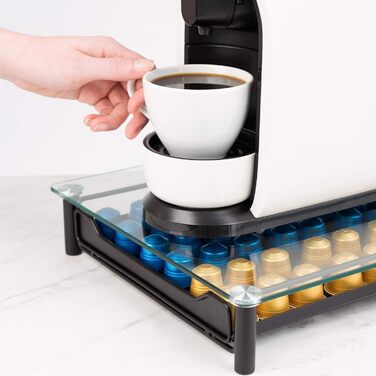 Навіс Kapselspender для кавомашини - органайзер для капсул Nespresso - підставка для капсул кави, ящик для капсул