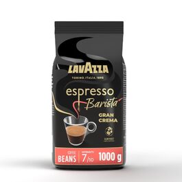 Кава в зернах Lavazza Espresso Barista, суміш Арабіки та Робусти, інтенсивність 9/10, середній обсмал, 1 кг