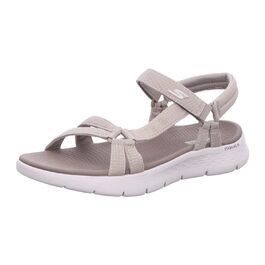 Сандалі жіночі Skechers Go Walk Flex Taupe текстильні 41 EU