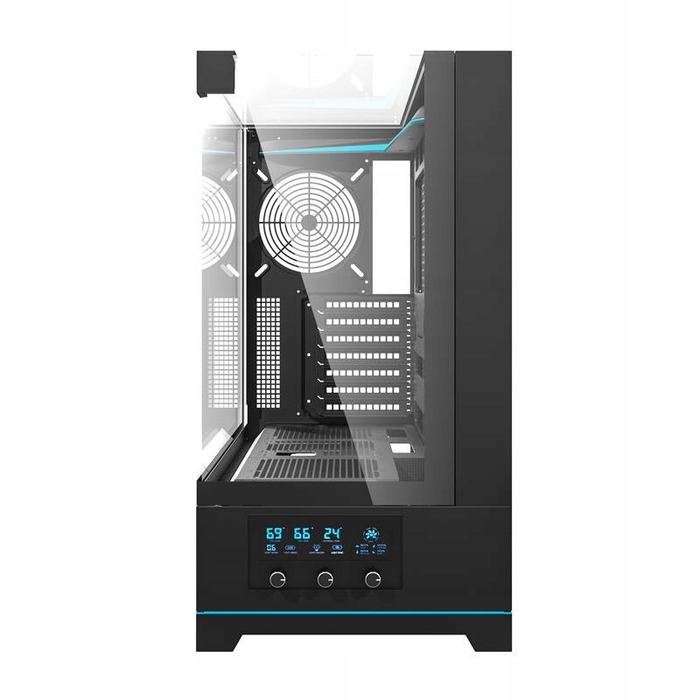 Ігровий корпус DarkFlash DY450 ATX Midi Tower, загартоване скло, ARGB