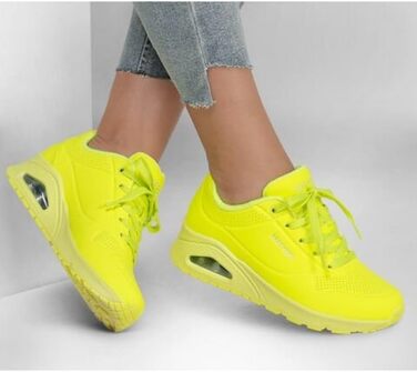 Жіночі кросівки Skechers UNO Night Shades, жовті, 39 EU