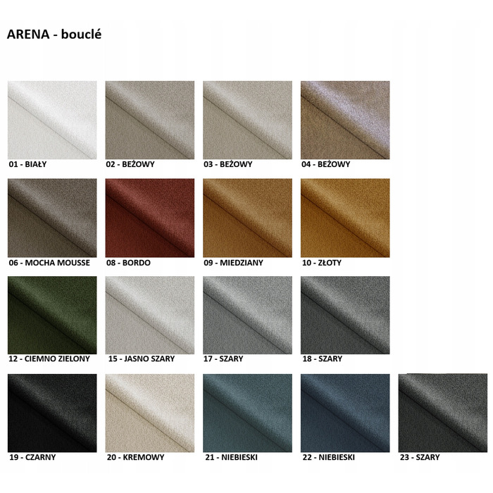 Оббита лава Dominat, 100 x 42 x 34 см, багатоколірна