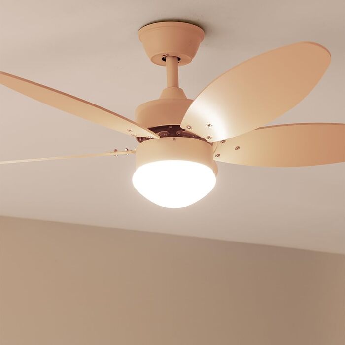 Стельовий вентилятор Cecotec EnergySilence Aero 4260 Orange 40W з LED підсвіткою, пультом, таймером та 6 швидкостями