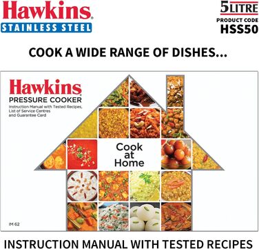 Скороварка Hawkins 5 л з нержавіючої сталі, A&J Distributors
