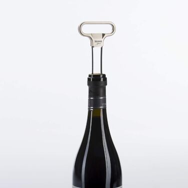 Набір для вина Westmark Wein-Set 6 предметів: штопор Ah-So, 5 лійків Safety, сталь/цинк/PET, срібно-чорний, 628533E6