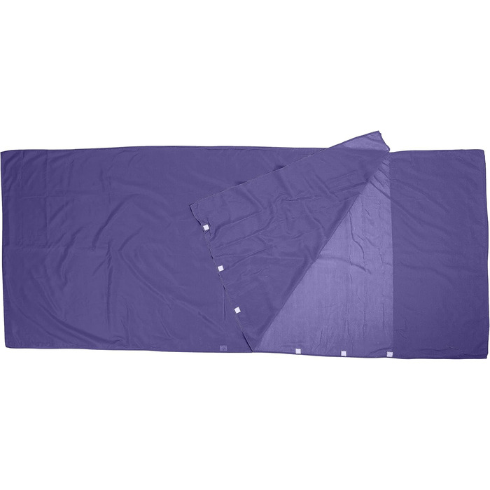 Montoza Sleeping Bag - Ultralight 170g Blue Red Green - Silk and Cotton Inner Liner - Lightweight, Thin, Warm Travel Sleeping Bag