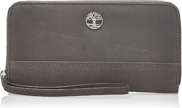 Timberland Women's Leather RFID Zip Around Wallet Clutch with Wristlet Strap