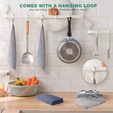 Мікрофібровий рушник URAQT, набір 12 шт. Швидковисихаючі рушники з мікрофібри для сауни, фітнесу, спорту, подорожей - рушник для фітнесу, спортивний рушник, пляжний рушник, 30x30 см