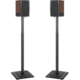 Регульовані підставки для акустики SB-204: пара підставок для сателітної та поличкової акустики, до 5 кг, з кабельним каналом