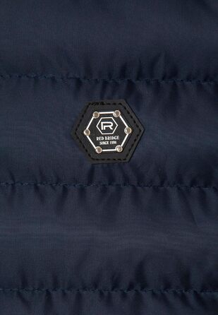 Жилет Redbridge з блискавкою та коміром-стійкою, колір Navy Blue (темно-синій)