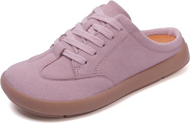 Тапочки жіночі UBFEN, теплі мюлі, зрізані, плюшеві, зручні, рожеві, антиковзаючі, для дому та вулиці (36 EU)