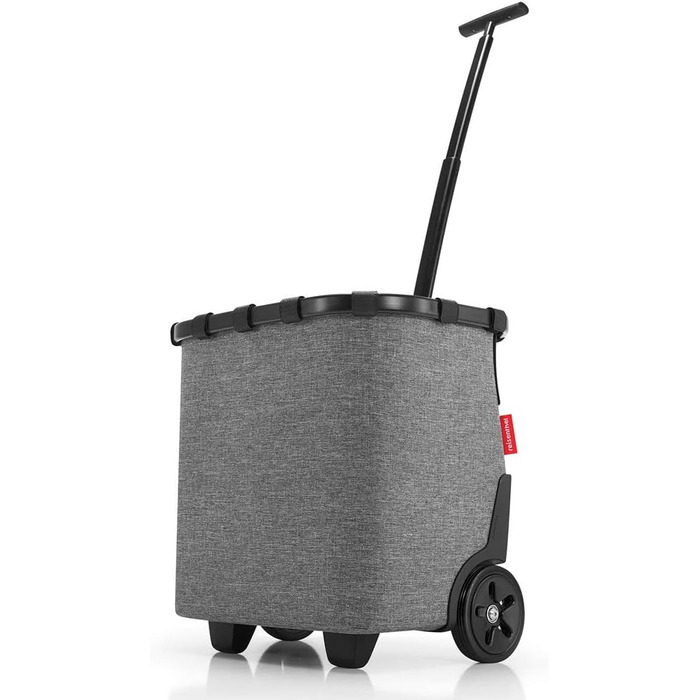 Тролей Reisenthel CarryCruiser Plus Twist Silver з безкоштовним чохлом-покриттям та захистом від сонця