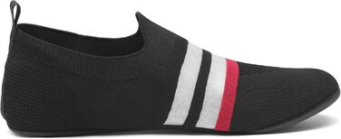 Домашні тапочки для жінок та чоловіків, для ходьби босоніж, в'язані шкарпетки, зручні тапочки для подорожей (38/39.5 EU, Чорний)