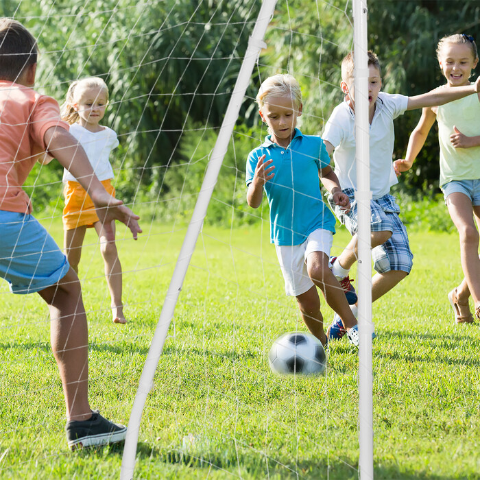 Relaxdays Large Football Goal with Goal Net