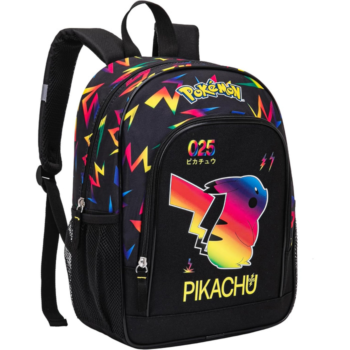 Рюкзак Pokemon Pikachu для дітей, преміум-якість, 2 відділення, висота 37 см