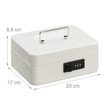 Relaxdays Combination Lock Cash Box