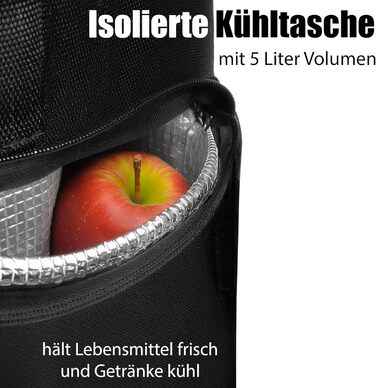 Складаний візок BigDean з відділенням для охолодження - також як візок-тележка - великі колеса