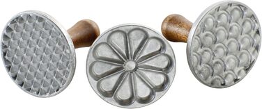 Nordic Ware Cookie Stamps with Wooden Handle 