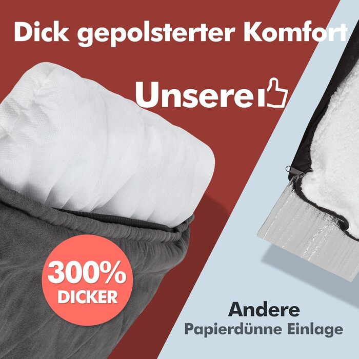 Самогріюча ковдра для собак та котів Mora Pets, 89 x 58 см, тепла, м'яка, без електроенергії, для домашніх тварин, темно-сірий велюр